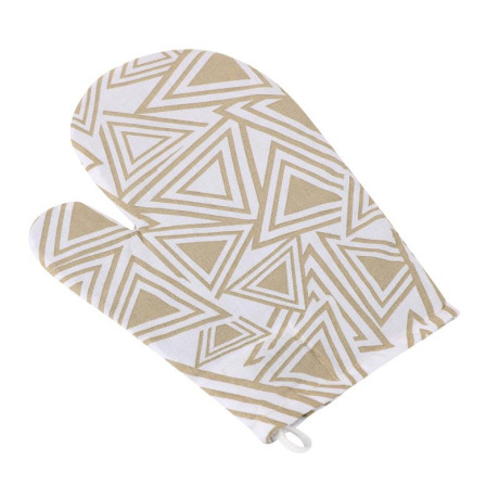 Kuchyňská chňapka - trojúhelníky béžové