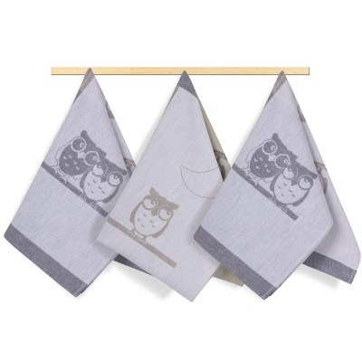 Kuchyňské utěrky - sovičky