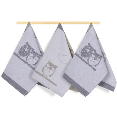Kuchyňské utěrky - sovičky