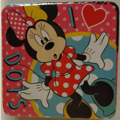 Magický ručníček Minnie dots, 30x30 cm