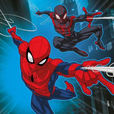 Magický ručníček Spiderman blue Bavlna - Froté, 30x30 cm