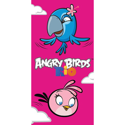 Osuška Angry Birds Rio Stella a Perla 70x140cm