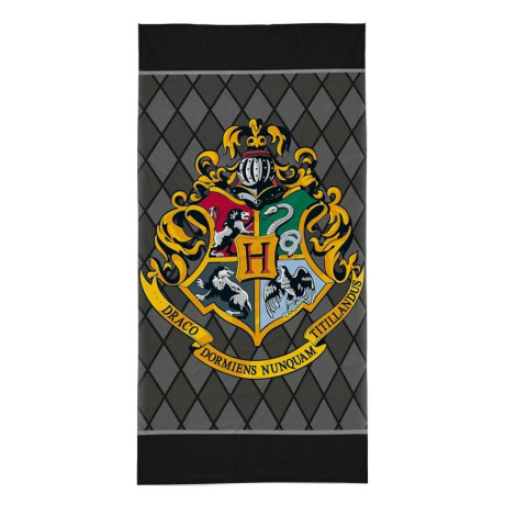 Osuška Harry Potter black Bavlna - Froté, 70x140 cm