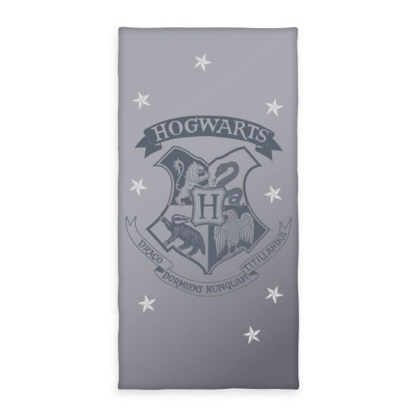 Osuška Harry Potter Mystical Grey Bavlna - Froté, 70x140 cm