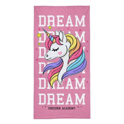 Osuška Jednorožec academy Bavlna - Froté, 70x140 cm