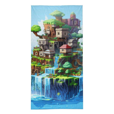 Osuška Kostičky město Bavlna - Froté, 70x140 cm