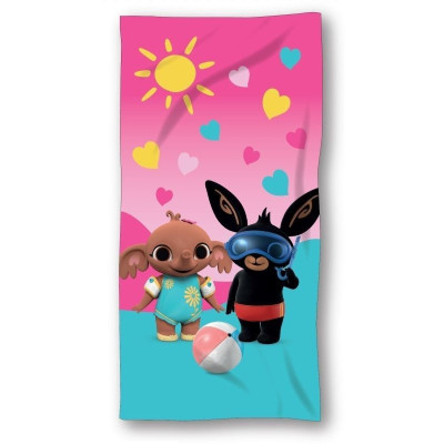 Osuška Králíček Bing pláž Bavlna - Froté, 70x140 cm
