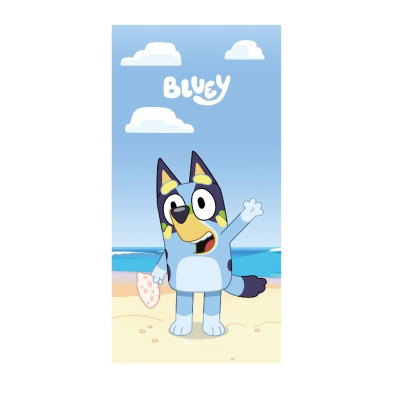Osuška Micro Bluey pláž 70x140 cm