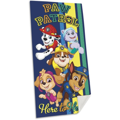 Osuška Micro Paw Patrol Help Polyester, 70x140 cm