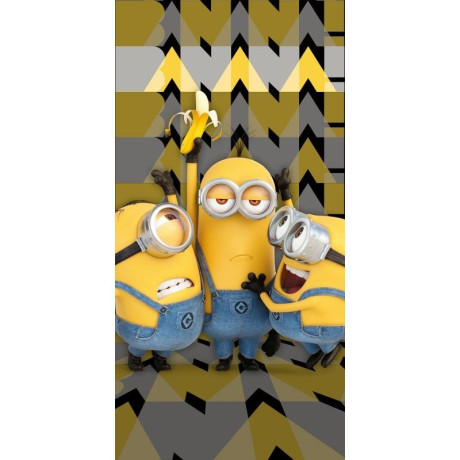 Osuška Mimoni Banana Perfect Bavlna - Froté, 70x140 cm