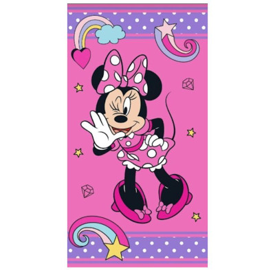 Osuška Minnie duha Bavlna - Froté, 70x140 cm