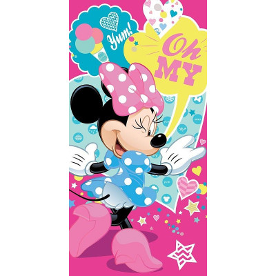 Osuška Minnie Oh my Bavlna - Froté, 70x140 cm