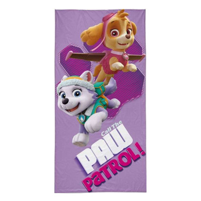 Osuška Paw Patrol lila Bavlna - Froté, 70x140 cm