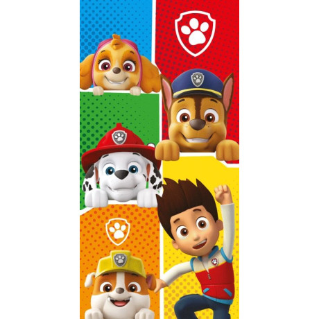 Osuška Paw Patrol PP1027 Bavlna - Froté, 70x140 cm