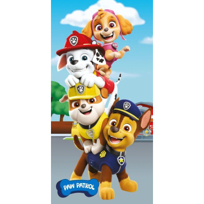 Osuška Paw Patrol PP325 Bavlna - Froté, 70x140 cm