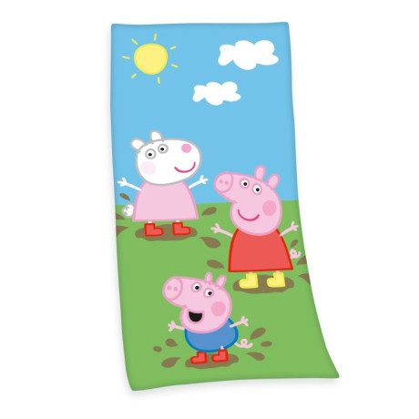 Osuška Peppa Pig Bavlna - Froté, 75x150 cm