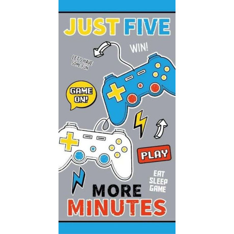 Osuška Play Game Bavlna - Froté, 70x140 cm