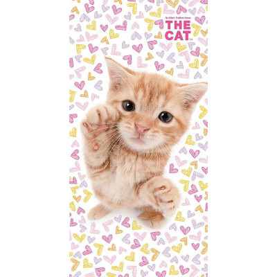 Osuška The Cat Bavlna - Froté, 70x140 cm