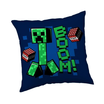 Polštářek Minecraft Jolly Boom Polyester, 40x40 cm