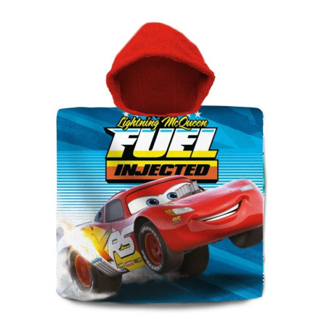 Pončo Cars Bavlna - Froté, 60x120 cm