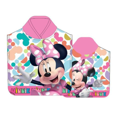 Pončo Minnie Bavlna - Froté, 50x110 cm