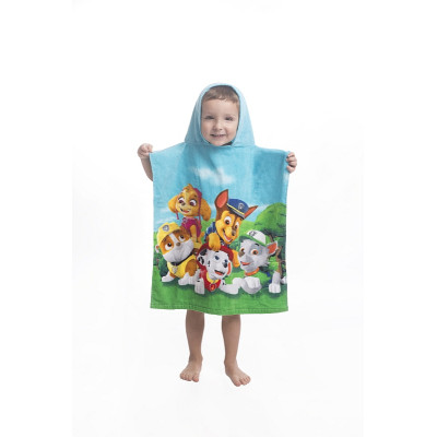 Pončo Paw Patrol 50x115 cm
