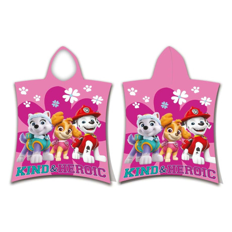 Pončo Paw Patrol PP475 Bavlna - Froté, 50x115 cm