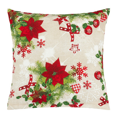 Povláček VÁNOCE - vánoční hvězda 40x40 cm