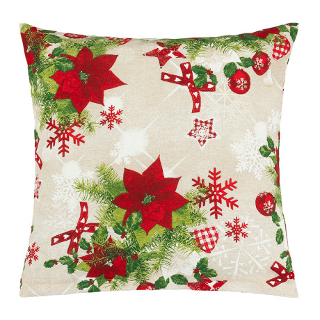 Povláček VÁNOCE - vánoční hvězda 40x40 cm