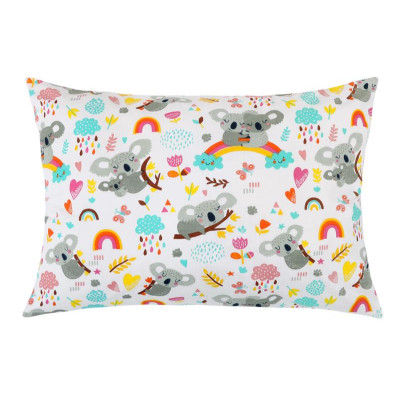 Povláček bavlna - koala s duhou 40x60 cm