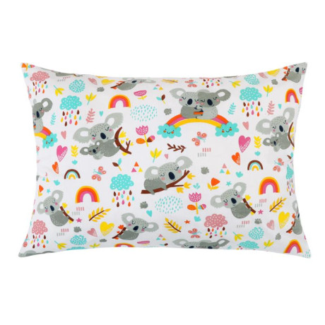 Povláček bavlna - koala s duhou 40x60 cm