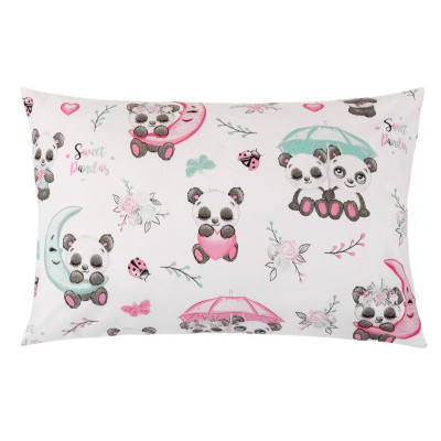 Povláček bavlna - medvídek panda 40x60 cm