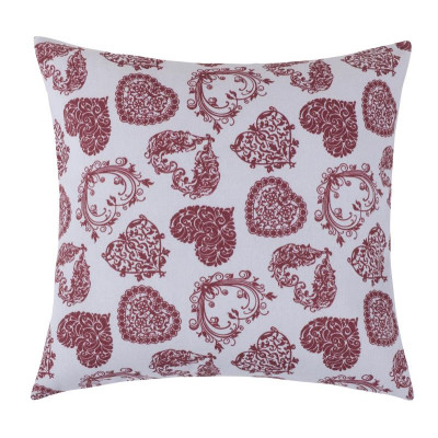 Povláček DITA - srdce krajkové 45x45 cm