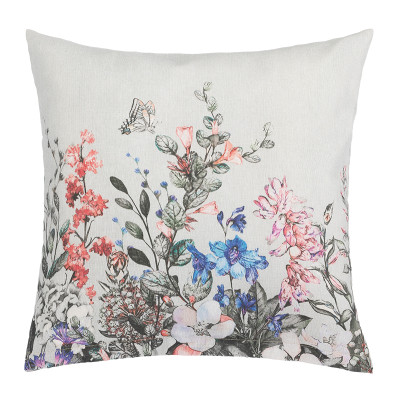 Povláček EMA - kvítí fialovošedé 45x45 cm