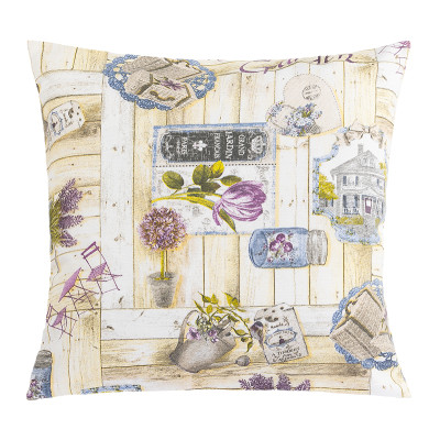 Povláček EMA - zahrada lila 45x45 cm