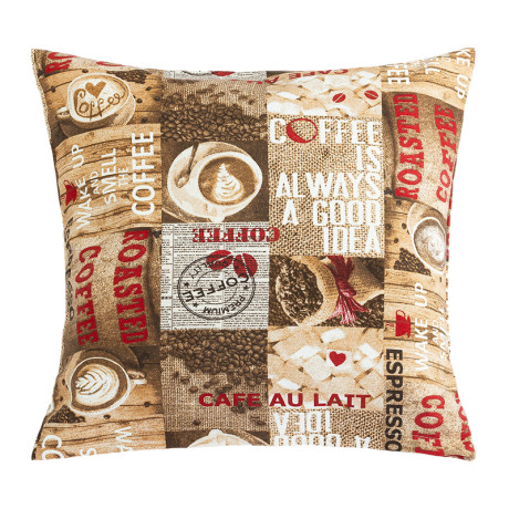 Povláček EMA - zrnková káva 45x45 cm