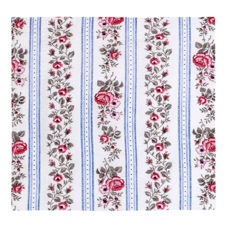 Povláček krepový - růže v pruhu