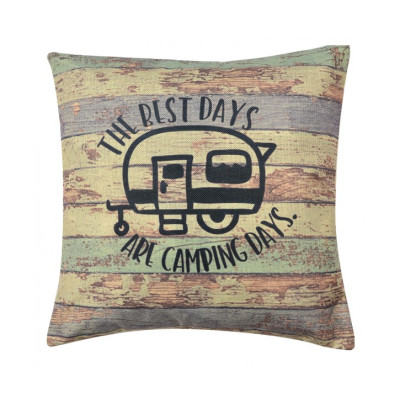 Povlak na polštář Camping Days - 43x43 cm