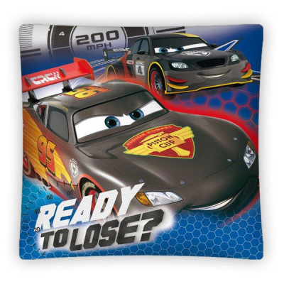 Povlak na polštářek Cars 3 micro 40x40 cm