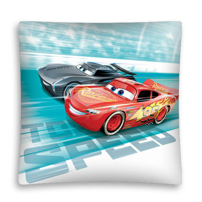 Povlak na polštářek Cars speed micro 40x40 cm