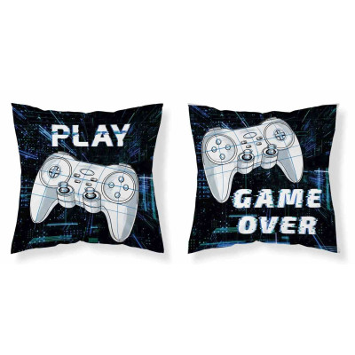 Povlak na polštářek Game Over micro Polyester, 40x40 cm