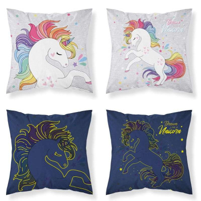 Povlak na polštářek Jednorožec dream svítící Bavlna, 40x40 cm