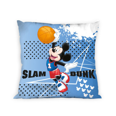 Povlak na polštářek Mickey basketball 40x40 cm