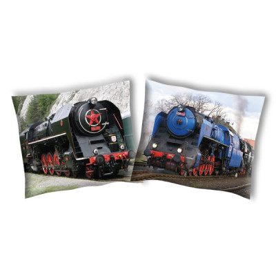 Povlak na polštářek Parní lokomotiva 2 40x40 cm