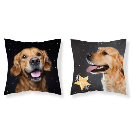 Povlak na polštářek Pes hvězdy micro Polyester, 40x40 cm