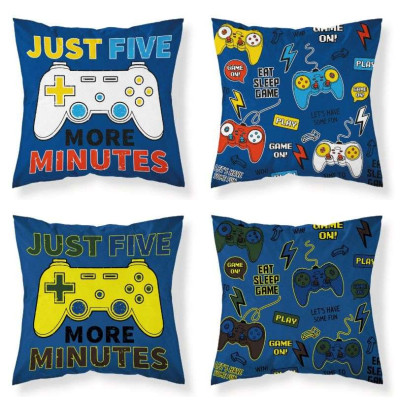 Povlak na polštářek Play Game svítící Bavlna, 40x40 cm