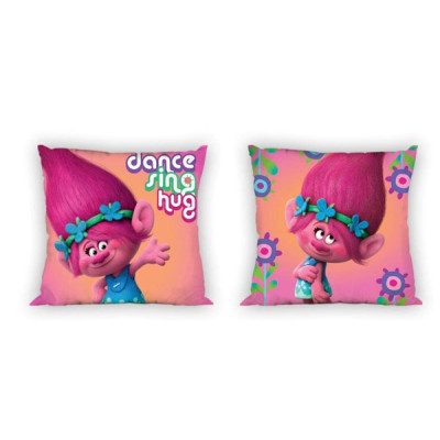 Povlak na polštářek Trollové Poppy micro 40x40 cm