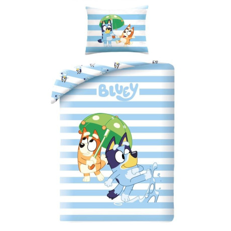 Povlečení Bluey stripe 140x200, 70x90 cm
