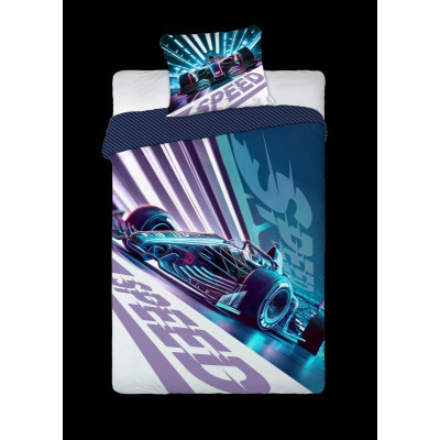 Povlečení Formule Speed 140x200, 70x90 cm
