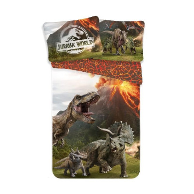 Povlečení Jurský Svět Bavlna, 140x200, 70x90 cm